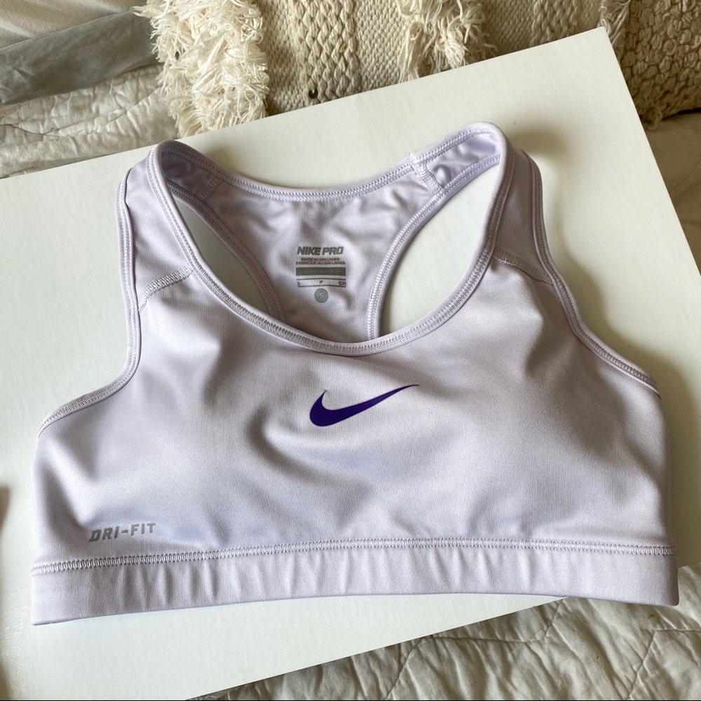 Nike Lavender sports bra